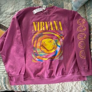 Nirvana Oversized Crew from Urban Outfitters